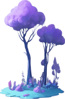 Purple Trees